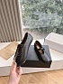 Женские кожаные балетки Alaia Strass Suede premium