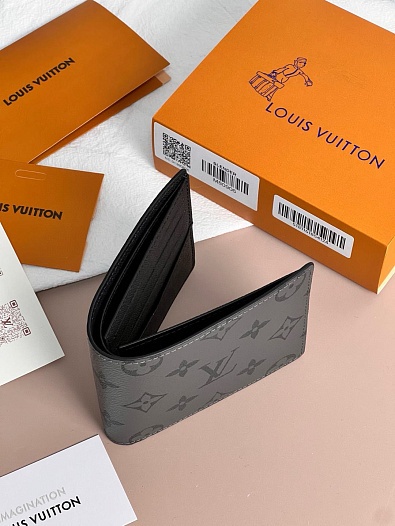 Кожаный кошелёк Louis Vuitton Slender Premium 11x8.5x1 см   