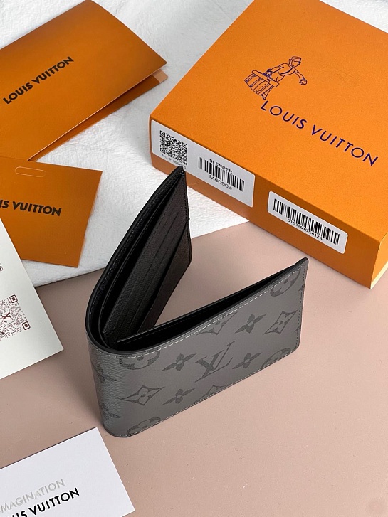 Кожаный кошелёк Louis Vuitton Slender Premium 11x8.5x1 см