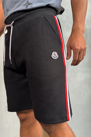 Мужские чёрные шорты Moncler   