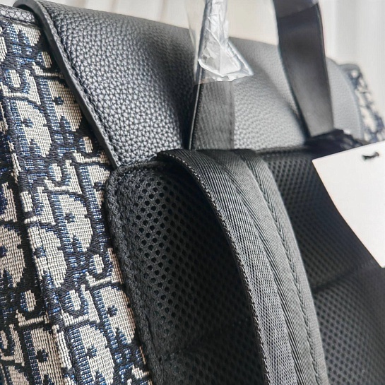 Рюкзак Dior Oblique Jacquard 42x30 см - White