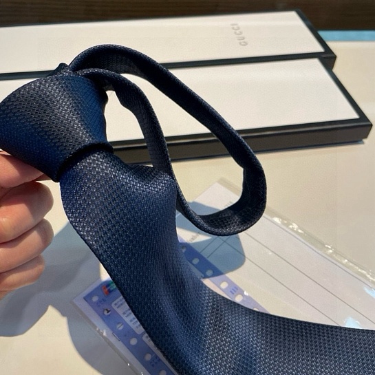 Галстук Gucci premium 146x7 см - Navy