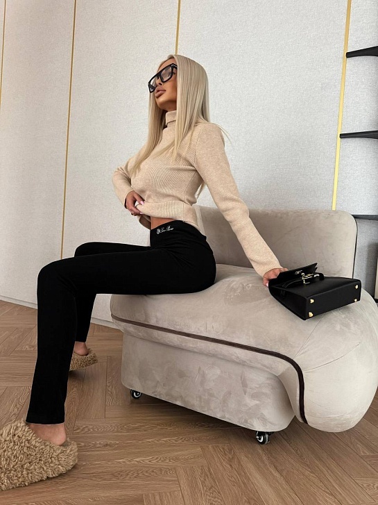 Женские утеплённые леггинсы Loro Piana Premium