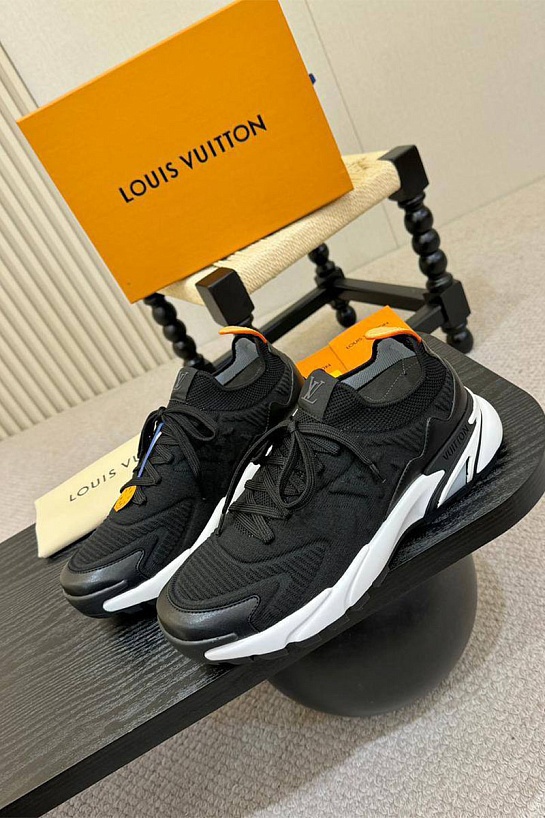 Мужские кроссовки Louis Vuitton Runner Tatic - Black