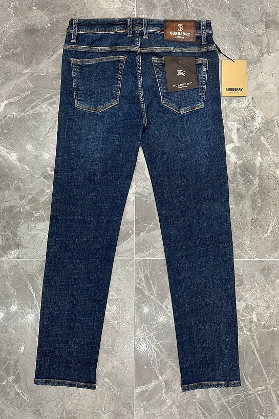 Джинсы тёмно-синего цвета Burberry regular fit