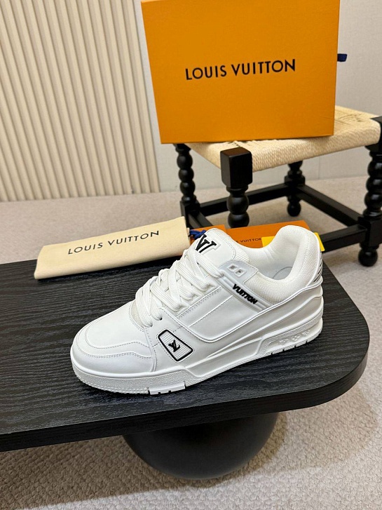 Мужские кроссовки Louis Vuitton Trainer - White