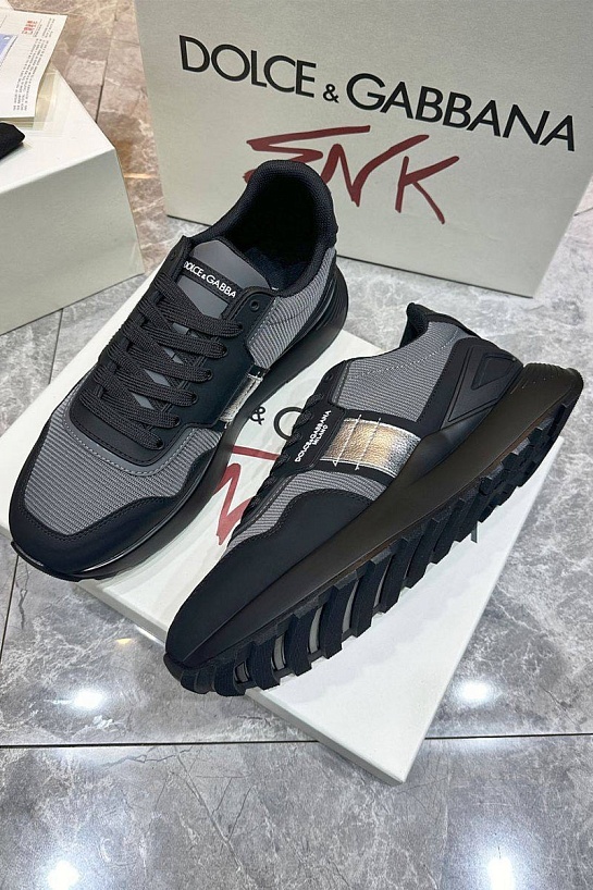 Мужские комбинированные кроссовки Dolce & Gabbana