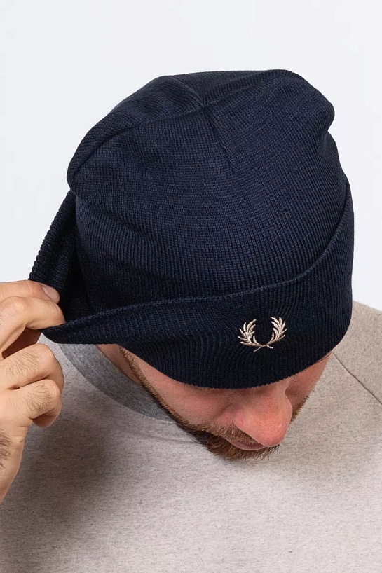 Шапка Fred Perry logo-embroidered - Blue