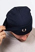 Шапка Fred Perry logo-embroidered - Blue