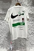 Белая оверсайз футболка Off-White x Nike Air