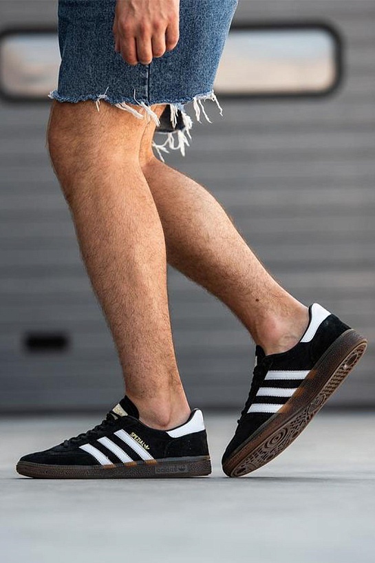 Кроссовки Adidas Handball Spezial - Black / Gum / White