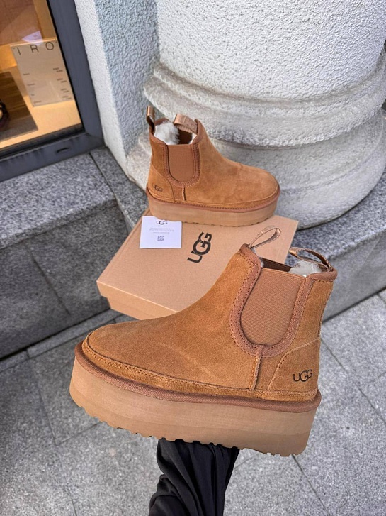 Женские ботинки UGG Neumel Platform - Brown
