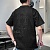 Чёрная оверсайз футболка Chrome Hearts Premium