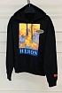 Чёрное мужское худи Heron Preston heron-print