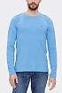 Мужской лонгслив Tommy Hilfiger голубого цвета