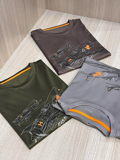 Мужская футболка Hermes Premium - Green   