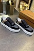 Комбинированные кроссовки Burberry New Salmond
