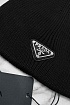 Мужская шапка Prada чёрного цвета