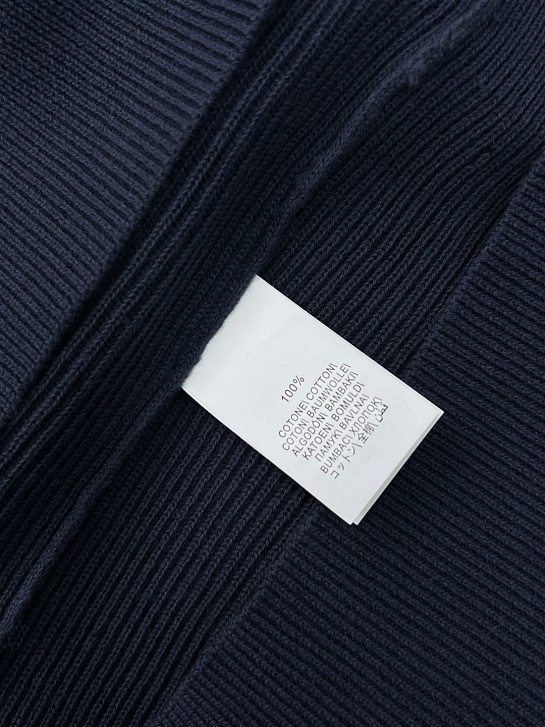 Мужское синее поло Brunello Cucinelli Premium
