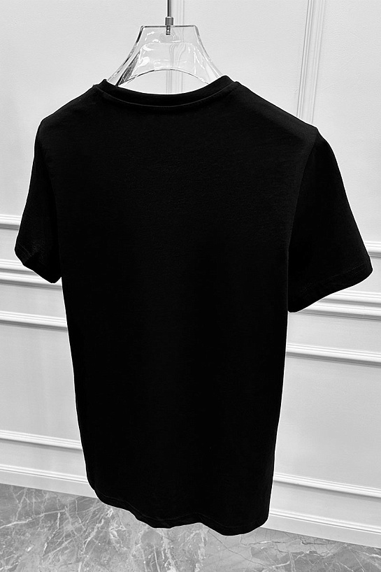 Мужская чёрная футболка Iceberg Snoopy