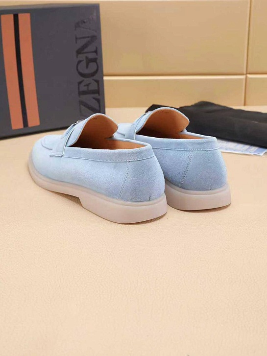 Мужские замшевые лоферы Ermenegildo Zegna