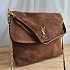Замшевая сумка Yves Saint Laurent 31x32 см