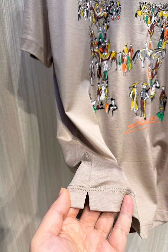 Мужская футболка Hermes Premium - Beige