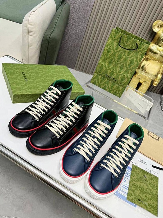 Мужские кроссовки Gucci Tennis 1977 high-top - Blue