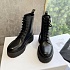 Женские кожаные ботинки Celine Premium
