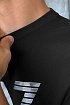 Мужская чёрная футболка Emporio Armani 7