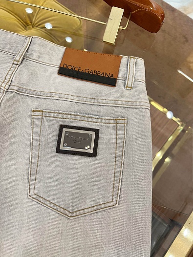 Джинсы Dolce & Gabbana regular fit Premium - Grey   