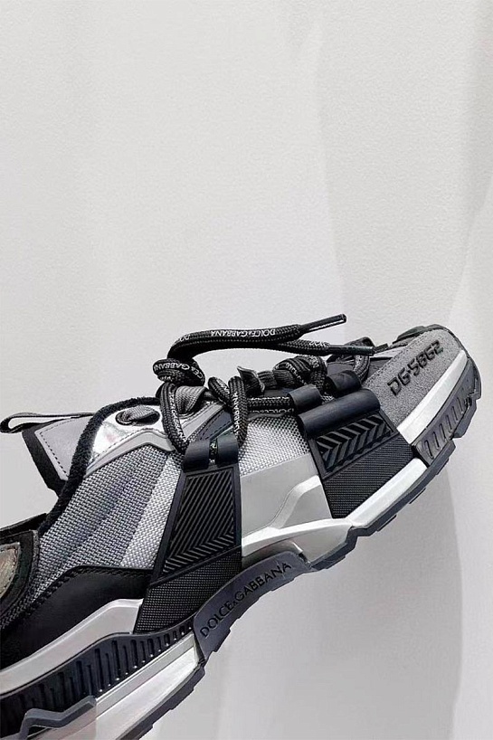 Комбинированные кроссовки Dolce & Gabbana Space - Grey