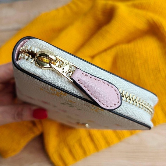 Женский кожаный кошелёк Coach 20x10 см (3 расцветки)