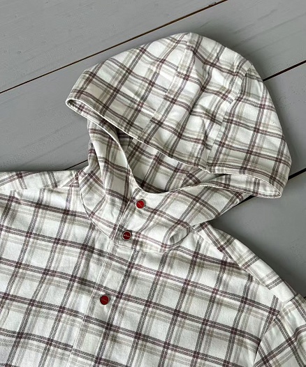 Мужская рубашка Kiton Premium - Beige Chequer   
