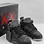 Кроссовки Nike Air Jordan 4 Retro x KAWS  - Black