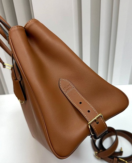 Женская сумка Celine Appoline Medium Premium 37.5x22x16 см - Brown   