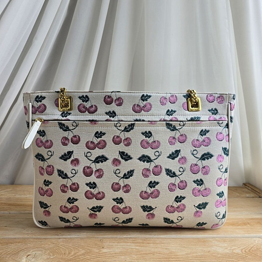 Кожаная сумка Valentino 36x26 см   