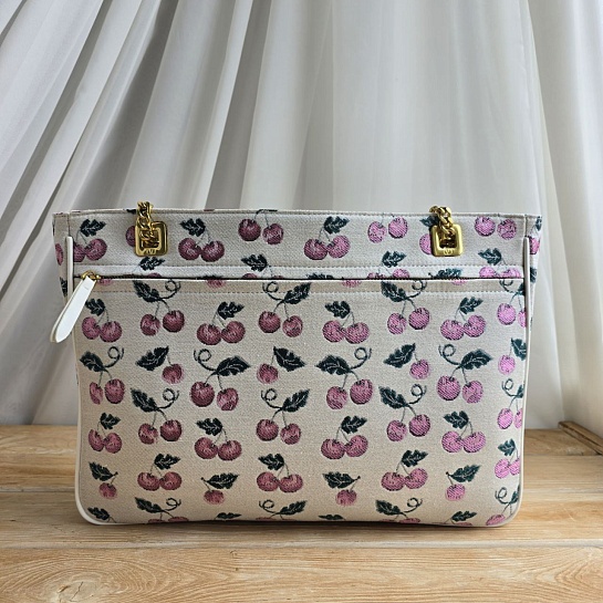 Кожаная сумка Valentino 36x26 см