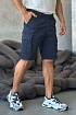 Синие шорты Stone Island cargo compass-patch