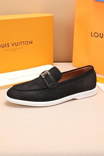 Мужские кожаные лоферы Louis Vuitton Estate   