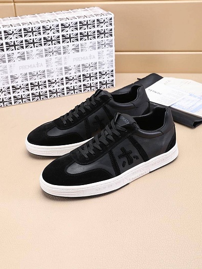 Комбинированные кроссовки Premiata Bonnie - Black   