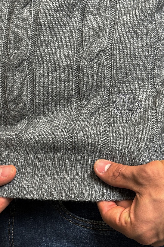 Мужской свитер Loro Piana premium - Dark Grey