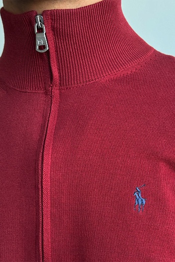 Мужская кофта Polo Ralph Lauren pony-embroidered - Red   