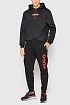 Чёрные спортивные штаны Hugo Boss Dutschi logo-print