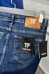 Мужские джинсы синего цвета Tom Ford regular fit