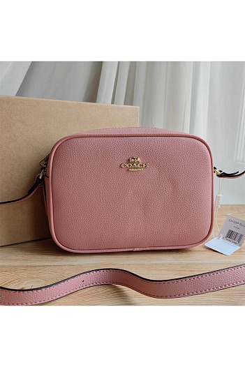 Кожаная сумка Coach Mini Jamie 22x16 см   