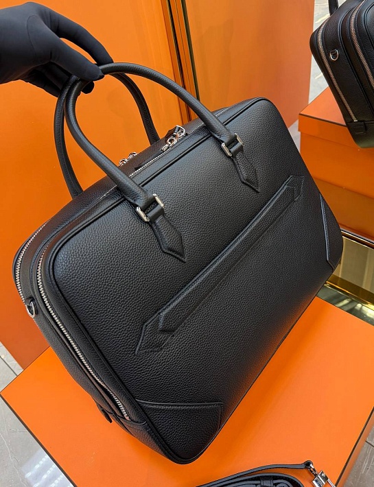 Кожаная сумка Montblanc Meisterstuck premium 38x27x13 см