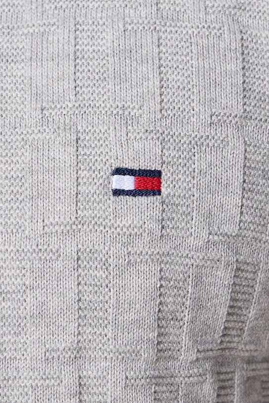 Мужской джемпер Tommy Hilfiger logo-embroidered - Grey