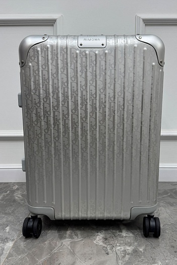 Чемодан Rimowa x Dior Aluminum S Premium 53x37x22 см   