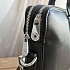 Кожаная чёрная сумка Montblanc 39x29 см